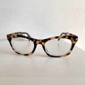 Prada tortoise shell plastic eyeglasses